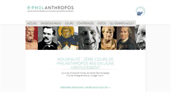 Desktop Screenshot of e-philanthropos.org